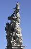 sculpture situ�e dans la ville de Prague