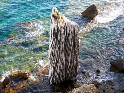 rocher insolite à Bonifacio - Photo libre de droit - PABvision.com