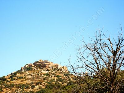 Corse,village Sant' Antonino. - Photo libre de droit - PABvision.com