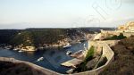 Bonifacio, vue de l'entre du port