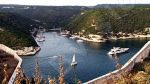 Bonifacio, vue de l'entre du port