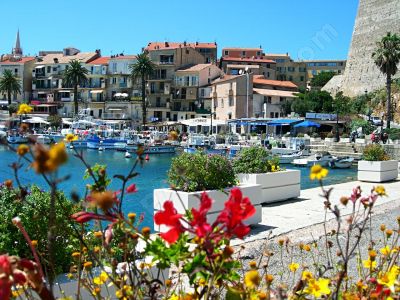 le petit port de Calvi. - Photo libre de droit - PABvision.com