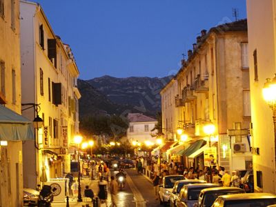 Saint Florent la nuit en Corse - Photo libre de droit - PABvision.com