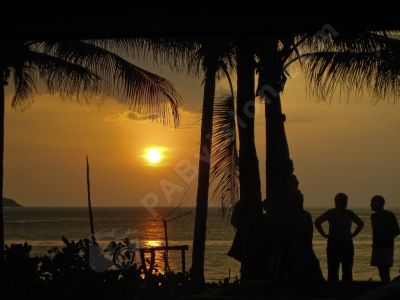 Coucher de soleil à Phuket, Patong Beach - Photo libre de droit - PABvision.com