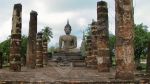 Parc historique de Sukothai en Thailande