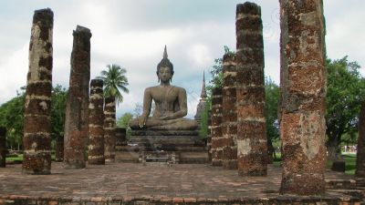 Parc historique de Sukothai en Thailande - Photo libre de droit - PABvision.com