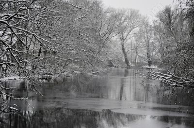 Un jour d'hiver - Photo libre de droit - PABvision.com