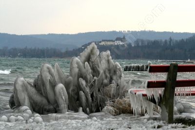 Un paysage glacial - Photo libre de droit - PABvision.com