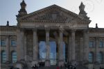 Berlin, le parlement dans l'édifice transformé du Reichstag