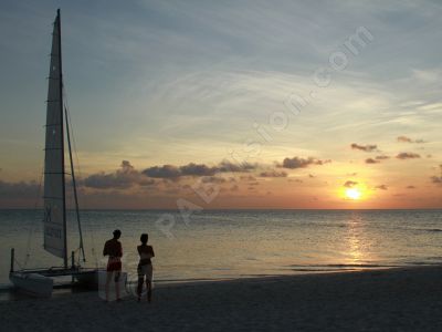 Fihaalhohi Maldives paysage de rêve - Photo libre de droit - PABvision.com